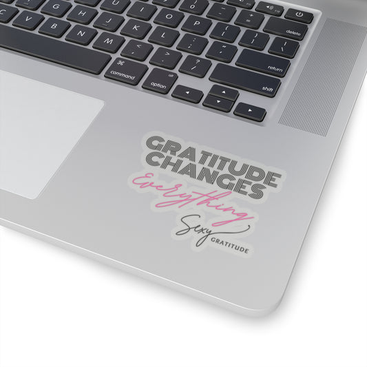 Gratitude Changes Everything Sticker