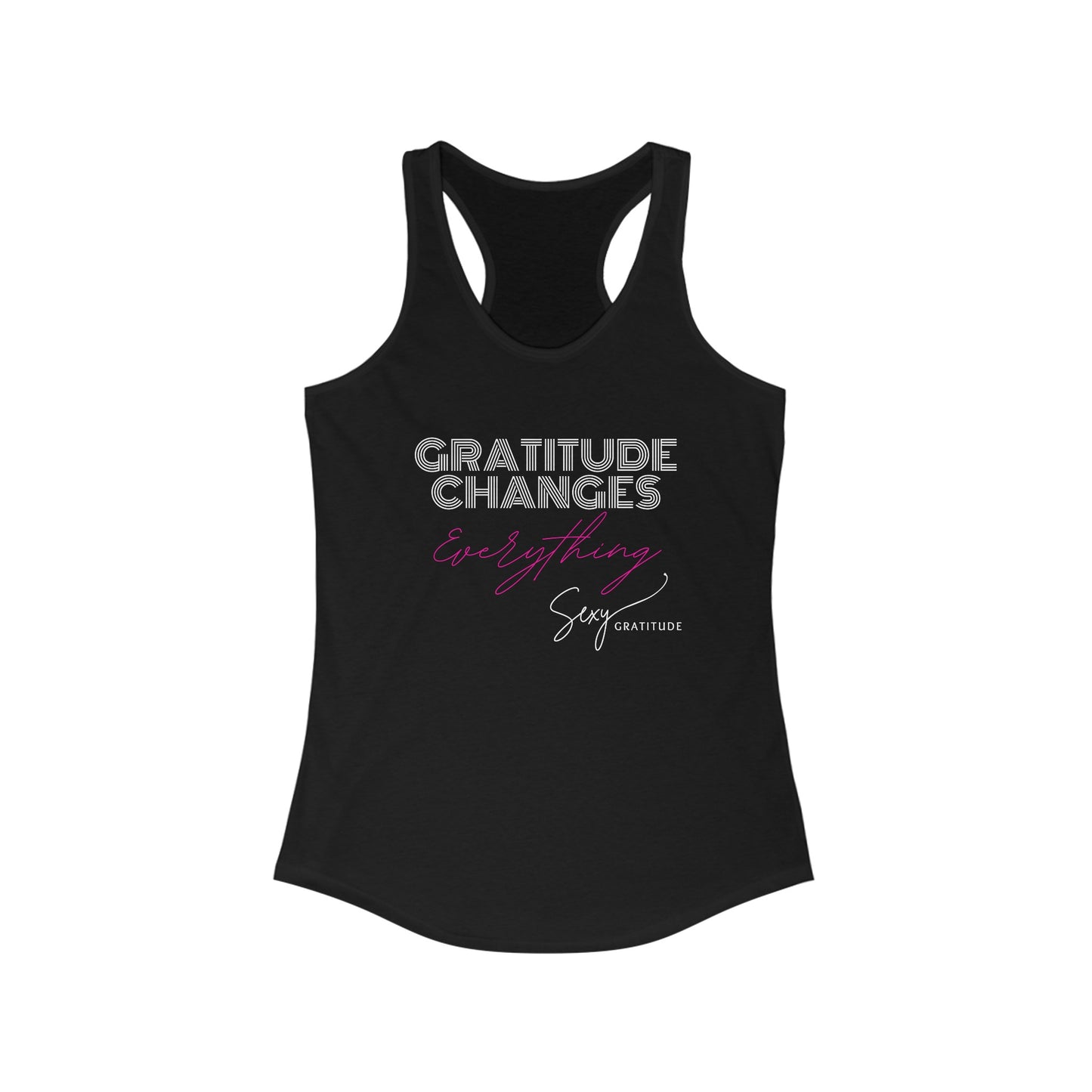 Women's Gratitude Changes Everything Tank Top