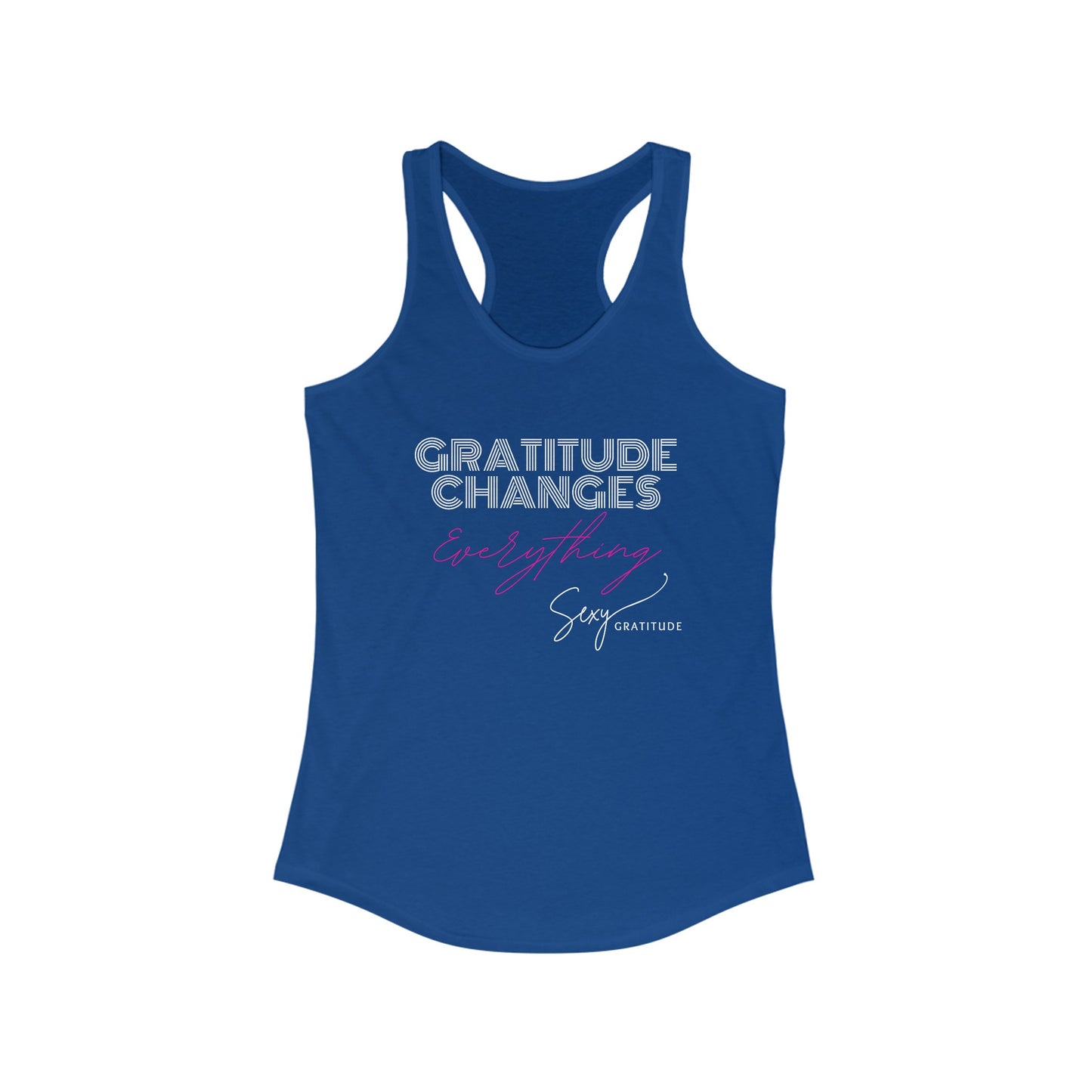 Women's Gratitude Changes Everything Tank Top