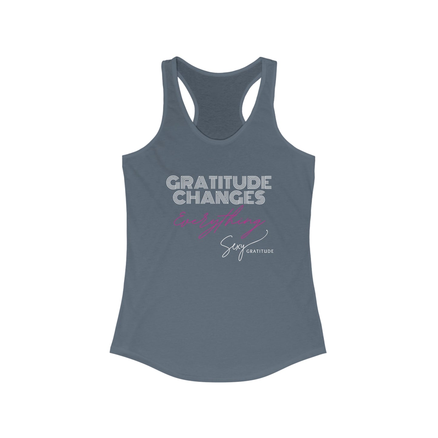 Women's Gratitude Changes Everything Tank Top