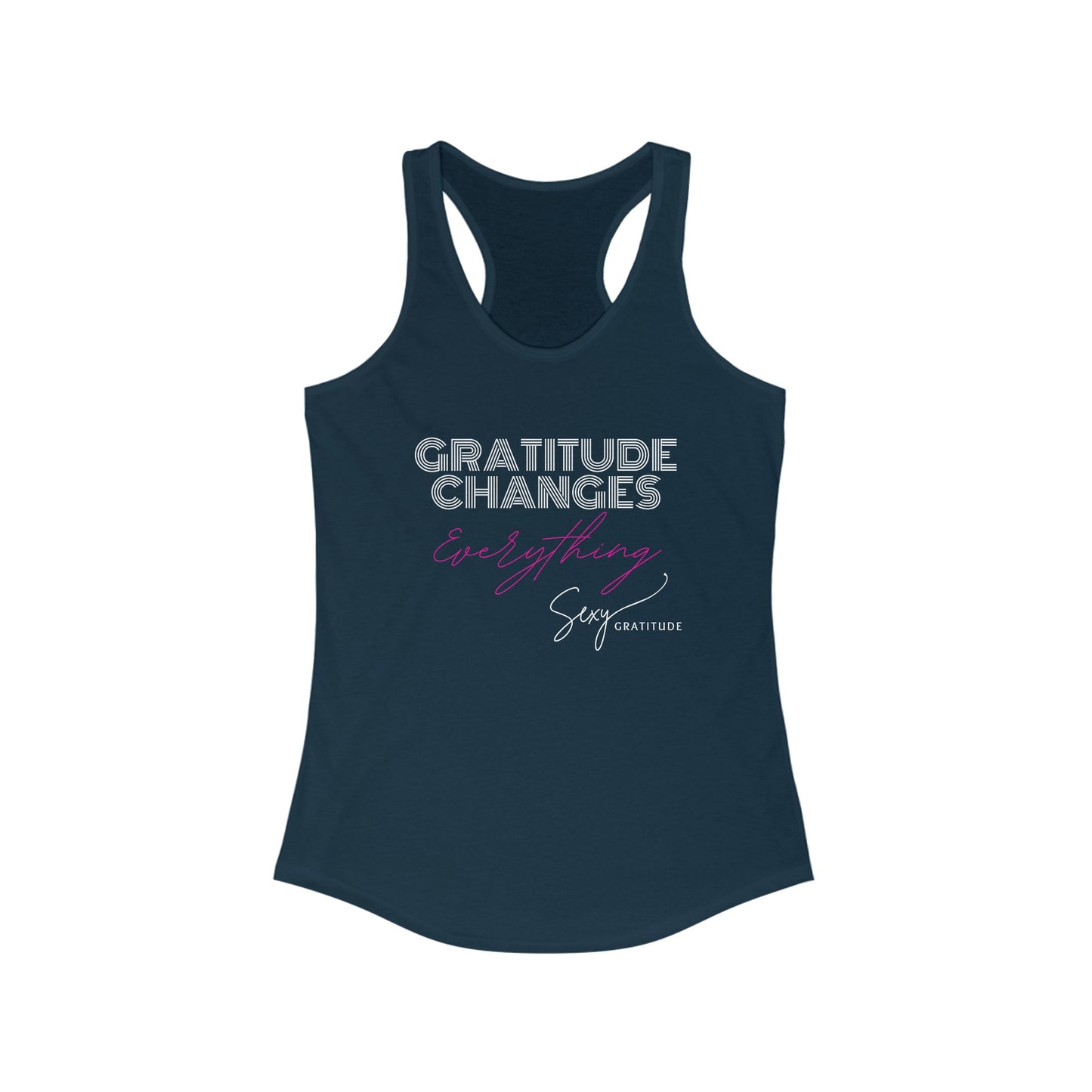 Women's Gratitude Changes Everything Tank Top