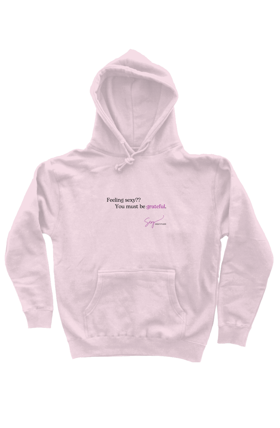 Feeling Sexy Hoodie - Light Pink