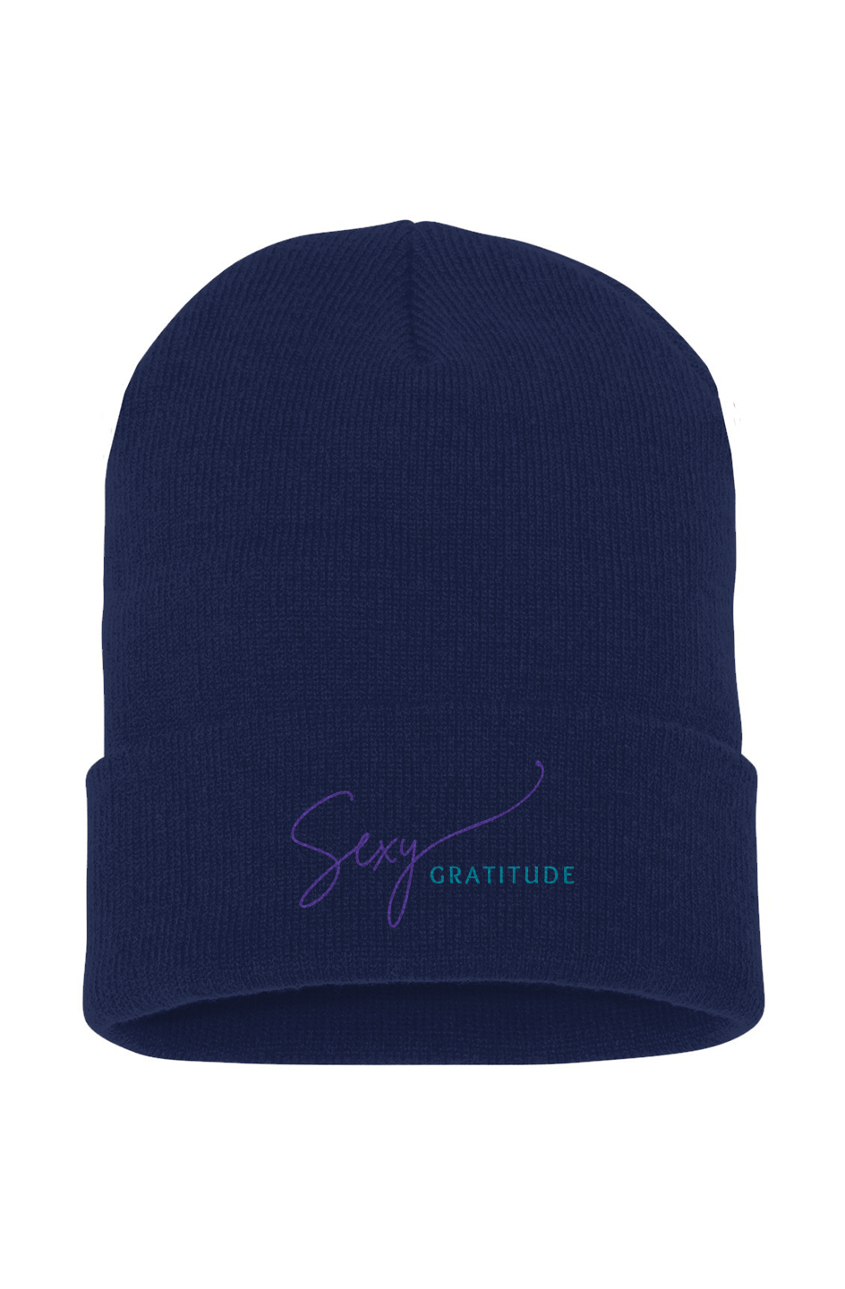 Sexy Gratitude Cuffed Beanie