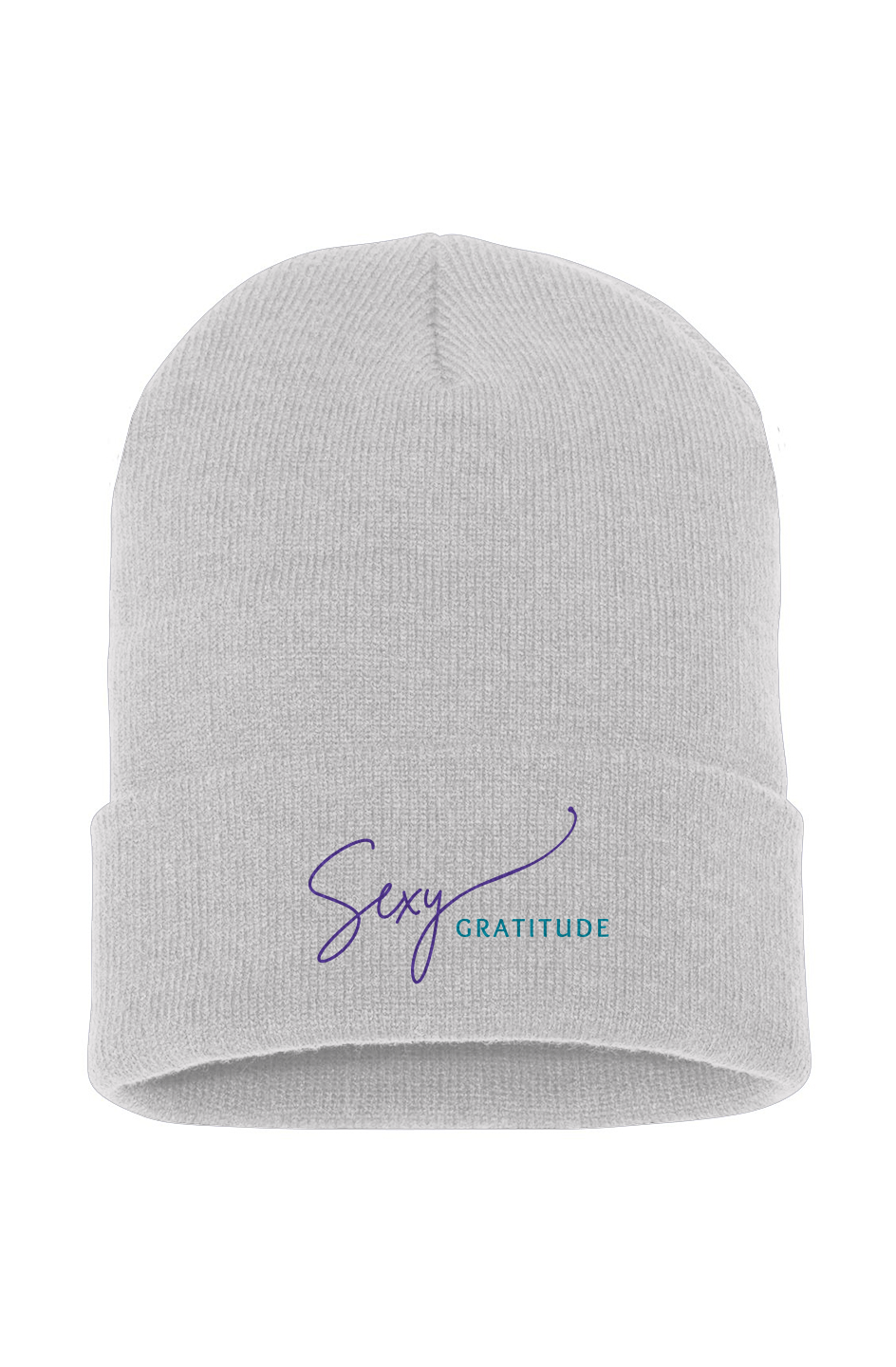 Sexy Gratitude Cuffed Beanie