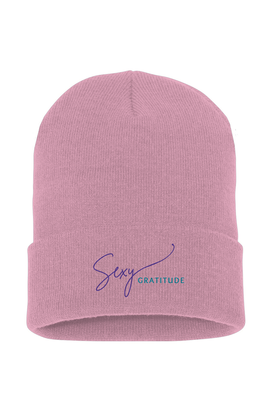 Sexy Gratitude Cuffed Beanie